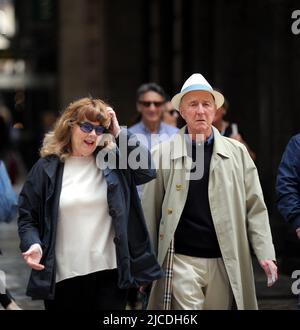 Milan, . 12th June, 2022. Milan, 12-06-2022 archive- PIERO SUGAR, 84 years old husband of CATERINA CASELLI, well-known music producer, founder of Messaggerie Musicali, passed away today in his home in Milan. Credit: Independent Photo Agency/Alamy Live News Stock Photo