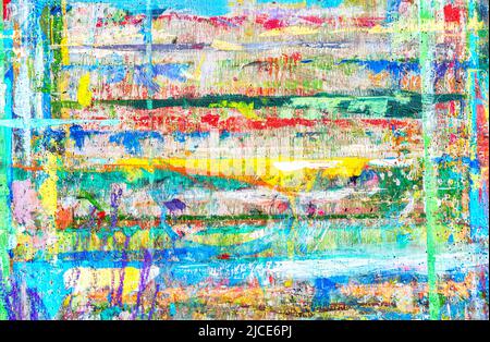Abstract background of smeared paints as a texture for design. Oil paints of different colors as creative background Stock Photo
