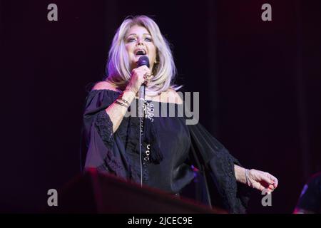 Singer Bonnie Tyler performing at the Hipodromo de la Zarzuela on 30th July 2021 in Madrid, Spain. Featuring: Bonnie Tyler Where: Madrid, Spain When: 30 Jul 2021 Credit: Oscar Gonzalez/WENN Stock Photo