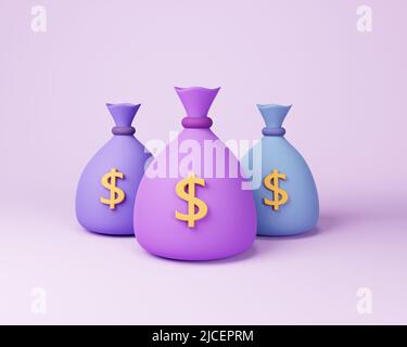 Money bags with coins on transparent background PNG - Similar PNG