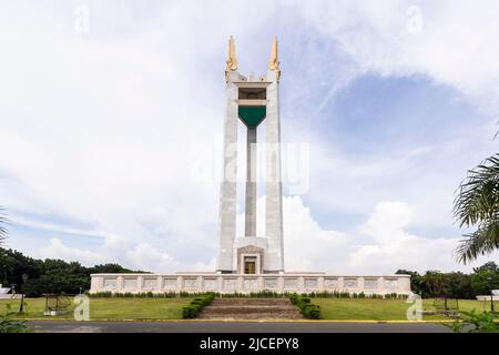 The Quezon Memorial Shrine is a historical monument in Quezon City, Philippines Stock Photo