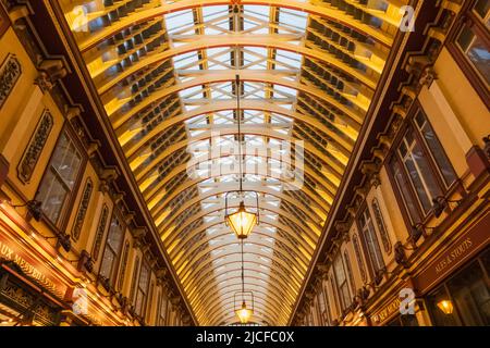 England, London, City of London, Leadenhall Market Stock Photo