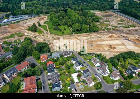 QUARTIER FELDMARK development area, Ostpark, Bochum, North Rhine-Westphalia, Germany Stock Photo