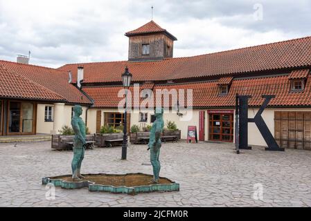 Franz Kafka Museum, Prague, Czech Republic Stock Photo