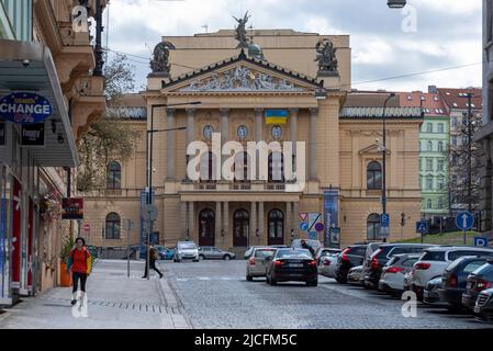 State Opera, Prague, Czech Republic Stock Photo