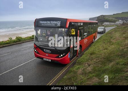 EDITORIAL USE ONLY File photo dated 11/04/22 of A bus operated by the Go-Ahead Group in Newquay, Cornwall, as transport firm Go-Ahead has received two takeover approaches which the regional bus operator said it would 'be minded to' accept if a firm bid is made. Stock Photo