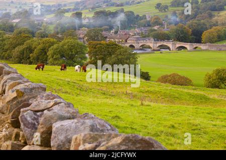 Burnsall, Yorkshire Dales National Park, United Kingdom Stock Photo