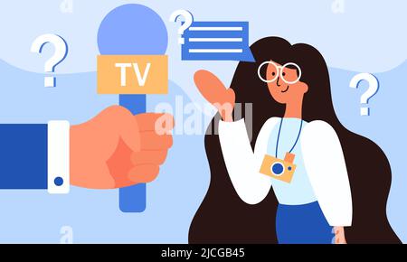 Media relations communication business. Marketing public advertising social PR information vector illustration concept. News network connection and on Stock Vector