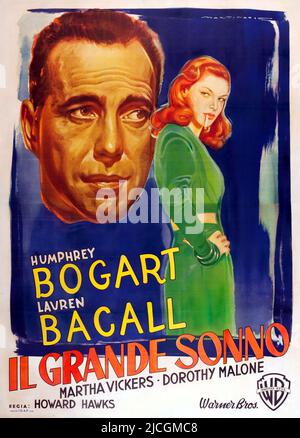 IL GRANDE SONNO (1946) con Humphrey Bogart, Lauren Bacall - VHS NUOVA