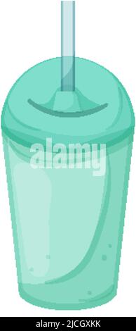 sippy cup set cartoon. baby toddler, bottle kid, water child, feeding straw  sippy cup sign. isolated symbol vector illustration Stock Vector Image &  Art - Alamy