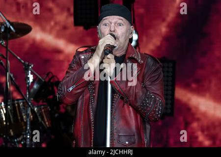 Rome, Italy, 12/06/2022, Concert of italian rock singer Vasco Rossi at ...