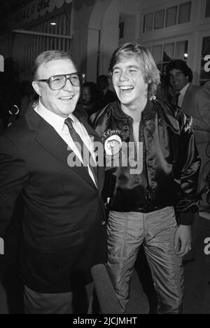 Gene Kelly and Chris Atkins Circa 1980's Credit Ralph Dominguez