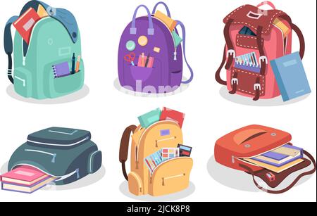 Student Package Drawing Collection of college students set. Illustrations for websites, landing ...
