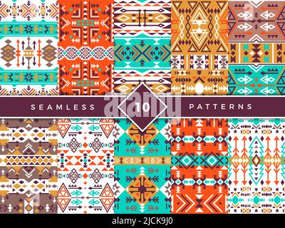 Decorative pattern. Abstract geometrical shapes elegant light rectangular square and circle forms for textile seamless design vector projects Stock Vector