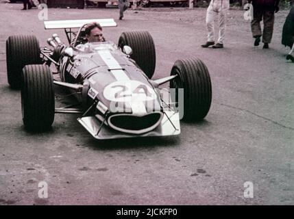 Dan Gurney Anglo American Eagle F1 car 1966 Stock Photo - Alamy