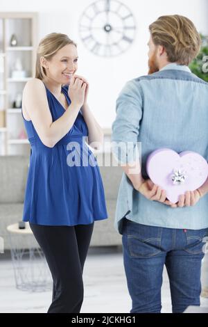 Surprise gift store for pregnant wife