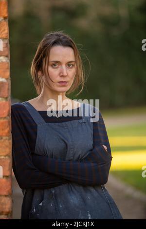 Emily Bevan in Midsomer Murders The Scarecrow Murders Stock Photo - Alamy