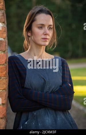 Emily Bevan in Midsomer Murders The Scarecrow Murders Stock Photo - Alamy