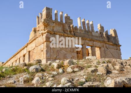 Qasr al-Abd is a large Hellenistic palace from the first quarter of the second century BCE. Most scholars agree it was built by the Tobiads, a notable Stock Photo