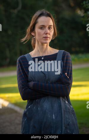 Emily Bevan in Midsomer Murders The Scarecrow Murders Stock Photo - Alamy