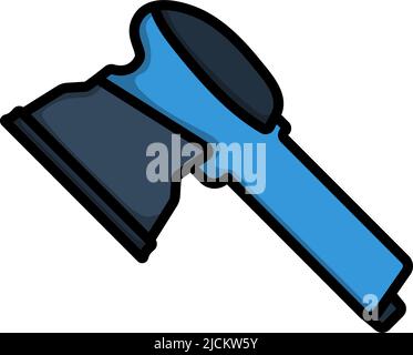 Icon Of Grinder. Editable Bold Outline With Color Fill Design. Vector Illustration. Stock Vector