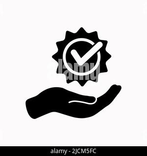 Top services - Check best option, full, complete, account, agency, all, assistance, best button buyer Vector flat icon Stock Vector
