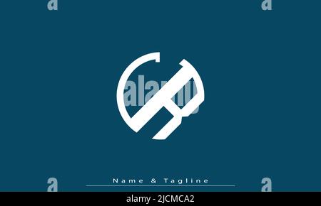 Alphabet letters Initials Monogram logo CR , RC Stock Vector