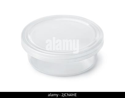 Transparent Round Plastic Small Container