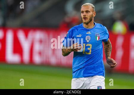 Federico Dimarco (Italy) during the UEFA Natons League match between ...