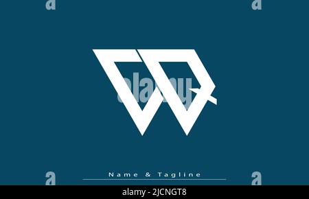 Alphabet letters Initials Monogram logo CQ , QC Stock Vector