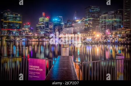 Darling Harbour - Post-COVID19 Stock Photo
