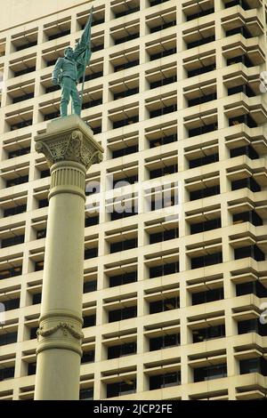 Confederate Monument, Norfolk Stock Photo