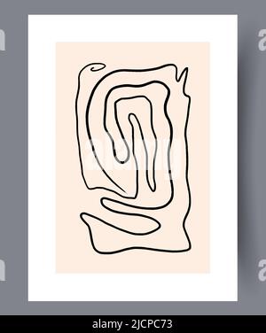 Printable modern minimalistic artworks Stock Vector Image &amp; Art - Alamy