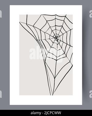 Printable modern minimalistic artworks  Stock Vector