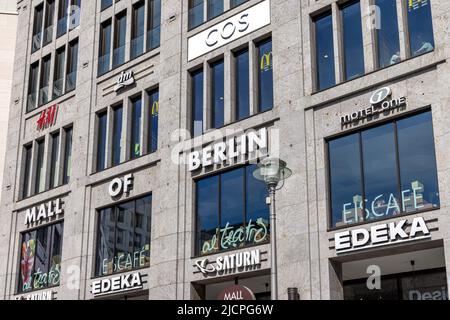 Mall of Berlin, Leipziger Platz, Berlin, Germany Stock Photo