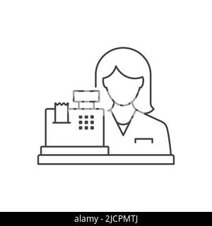 cashbox icon black vector illustration Stock Vector Image & Art - Alamy