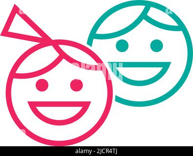 Community Care Logo design illustration template vector Stock Vector