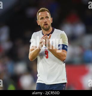 England's Harry Kane during the UEFA Nations League match at Molineux Stadium, Wolverhampton. Stock Photo