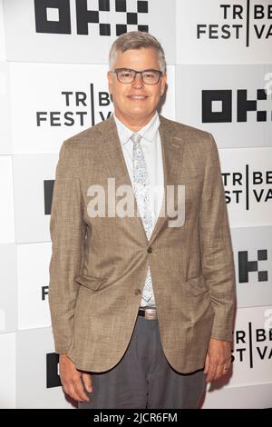 New York, United States. 14th June, 2022. Eric d'Arbeloff attends 'The Forgiven' premiere during the 2022 Tribeca Festival at BMCC Tribeca PAC in New York City. Credit: SOPA Images Limited/Alamy Live News Stock Photo