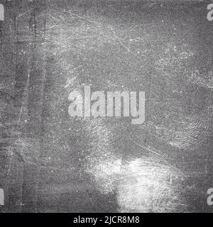 Blank grained film strip texture background with heavy grain and dust Stock Photo