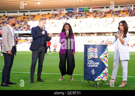 JULES BREACH, SPORTS PRESENTER, 2022 Stock Photo - Alamy