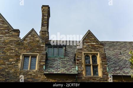 PRINCETON, NJ USA - NOVENBER 12, 2019: a view of Foulke Hall at Princeton University. Stock Photo