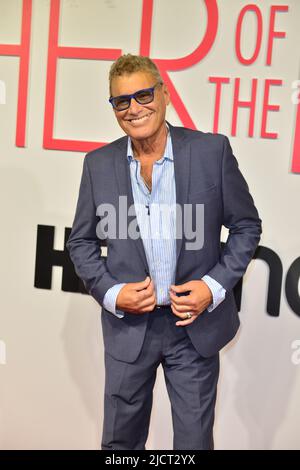 MIAMI, FL - JUNE 14: Steven Bauer attends the 'Father Of The Bride' Miami Premiere at the Tower Theater on June 14, 2022 in Miami, Florida.  (Photo by JL/Sipa USA) Stock Photo