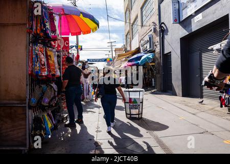 Santee Alley, Los Angeles, CA Stock Photo