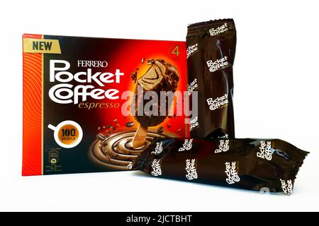  Ferrero: Classic Pocket Coffee 18 piece ,225g (pack