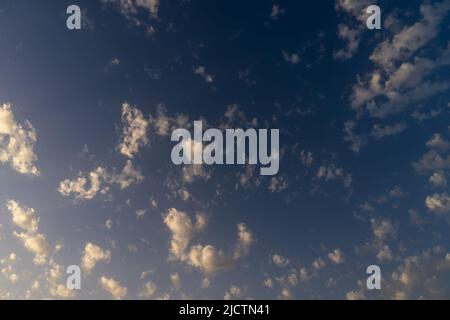 Sky full of clouds Stock Photo