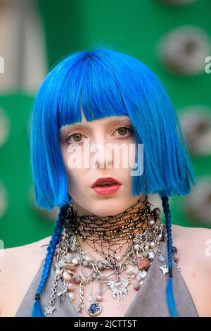 London, UK. 15 June 2022. Ashnikko attending the Royal Academy of Arts Summer Exhibition Preview Party held at Burlington House, London. Picture date: Wednesday June 15, 2022. Photo credit should read: Matt Crossick/Empics/Alamy Live News Stock Photo