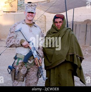 U.S. Marine Corps 1st Lt. Tristan Kelehan, a Baltimore, Maryland native ...