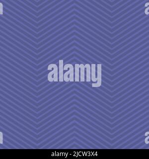 Periwinkle blue chevron seamless vector pattern. Purple, violet color texture with herringbone zigzag lines. Modern, abstract, geometric background. Stock Vector