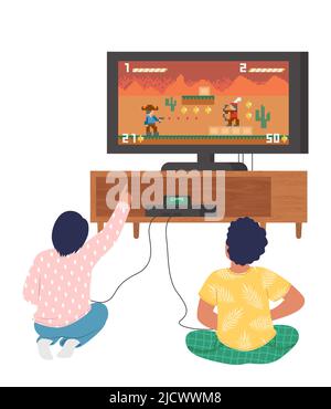 play video games clipart